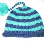 Cute Baby Hat In Pure Natur..
