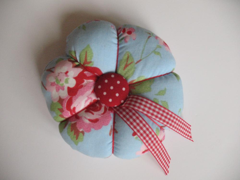 Lovely Flowery Pincushion